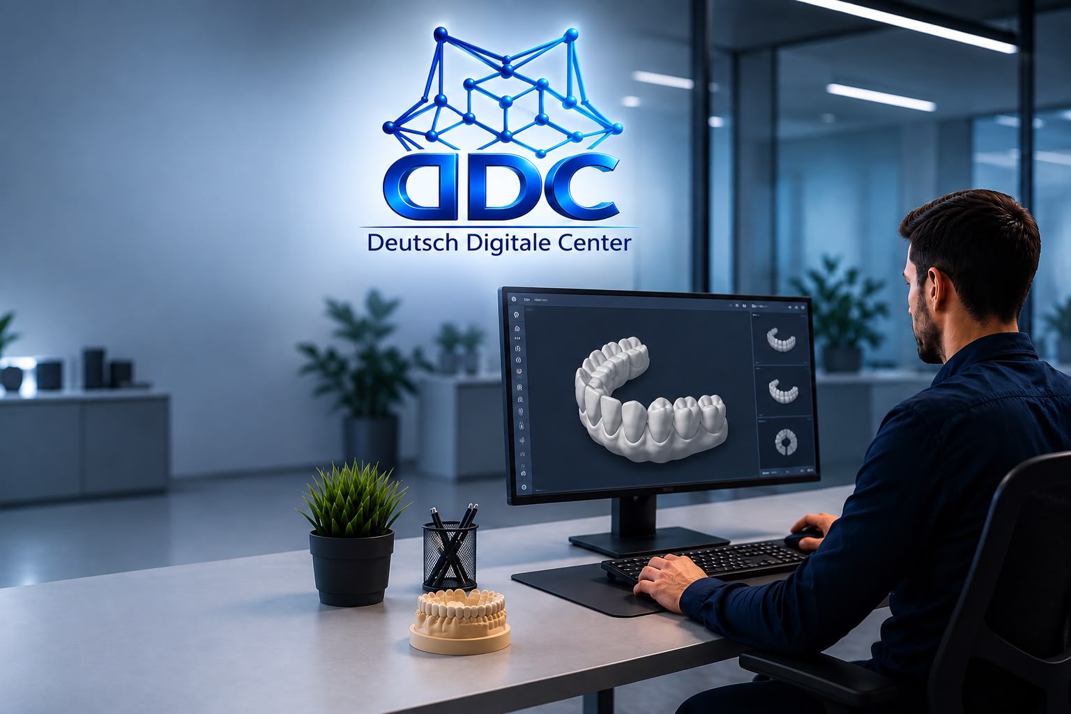 Digitale Lösungen von DDC Wir entwickeln neue digitale Lösungen, die moderne Zahnmedizin mit innovativer Technologie verbinden und digitale Arbeitsabläufe vereinfachen. Demnächst verfügbar